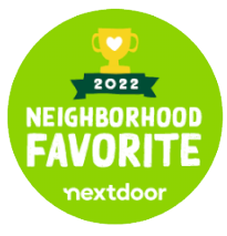 Nextdoor Neighborhood Favorite 2022 Community Recognition Award Badge
